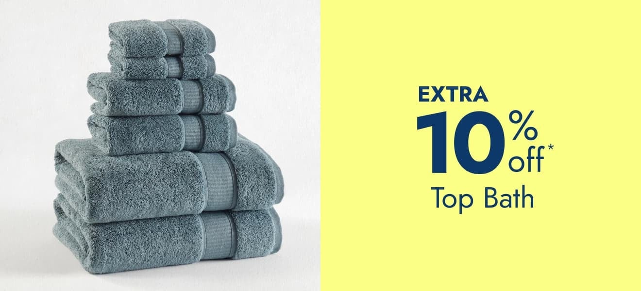 Extra 10% off top bath