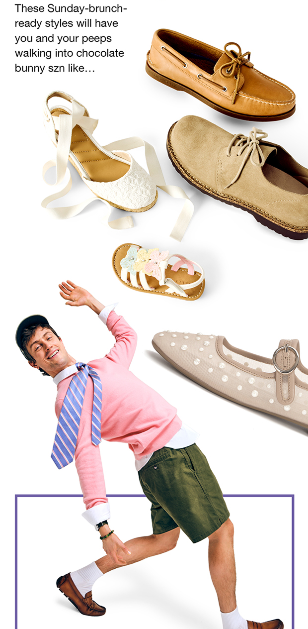 These Sunday-brunch-ready styles will have you and your peeps walking into chocolate bunny szn like...