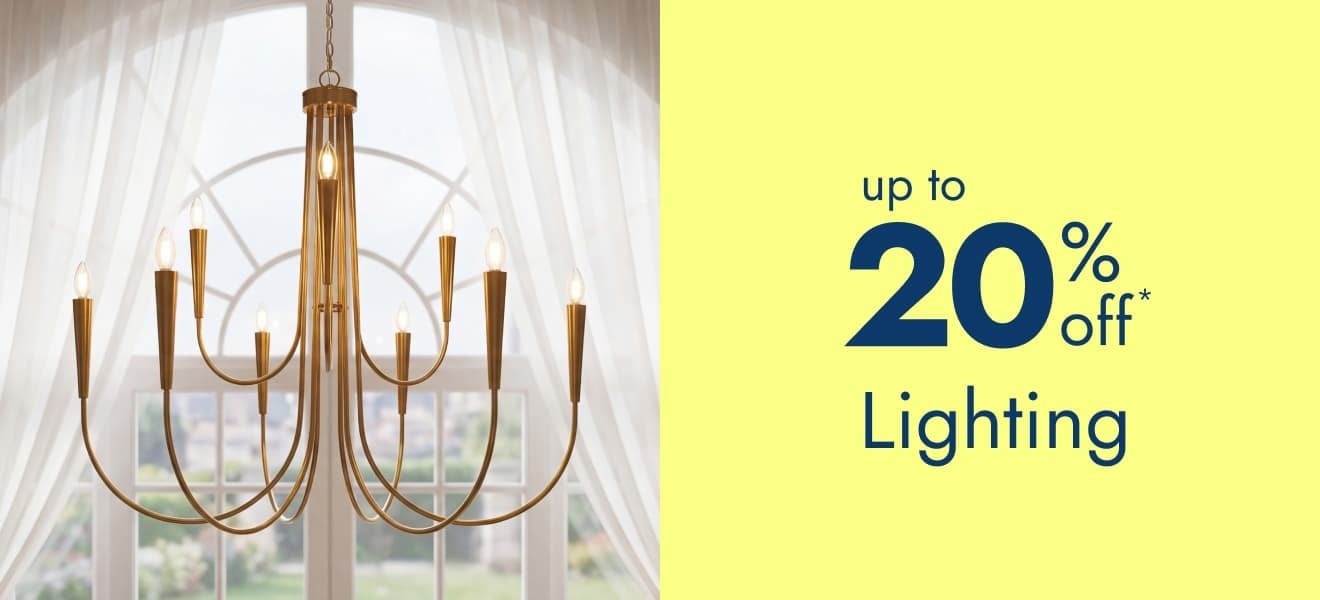 Shop Lighting - up to 20% off
