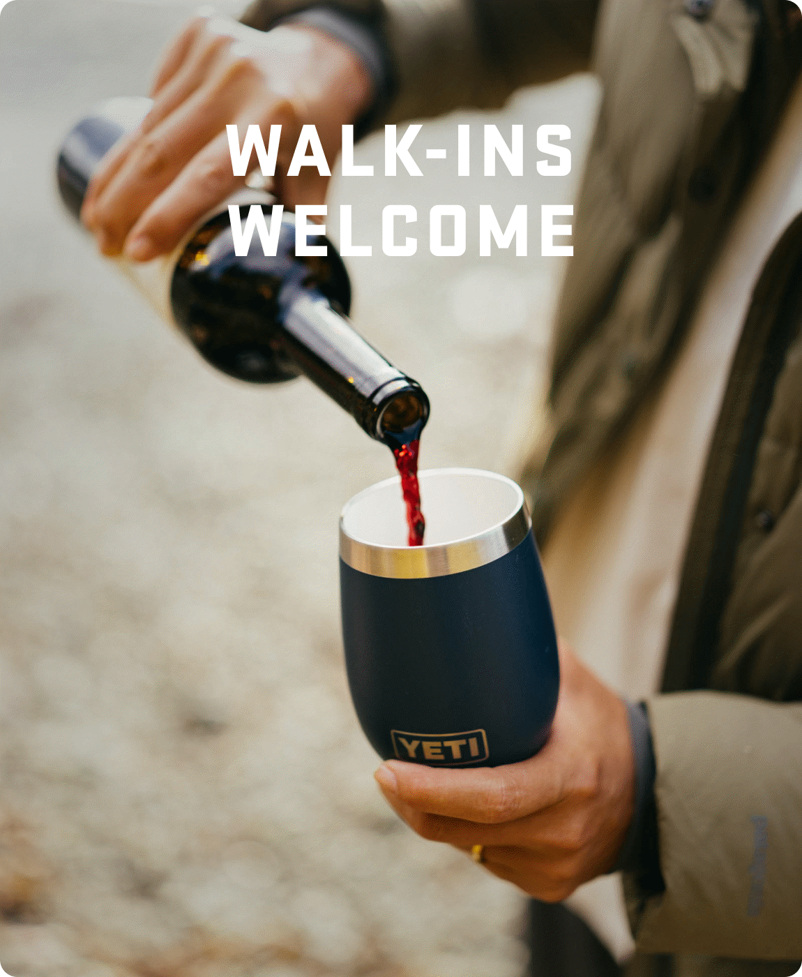 Walk-Ins Welcome