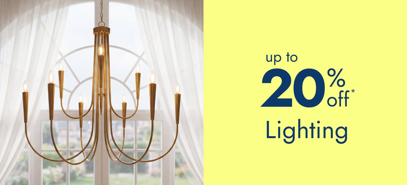 Shop Lighting - up to 20% off
