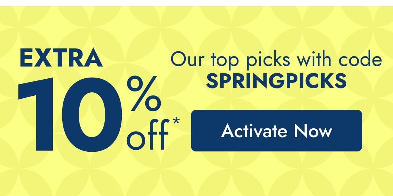 Save an Extra 10% Off Top Picks