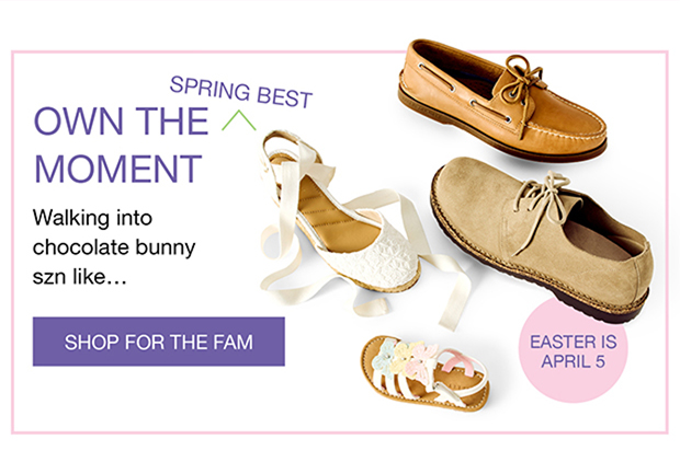 Own The Spring Best Moment | Shop For The Fam