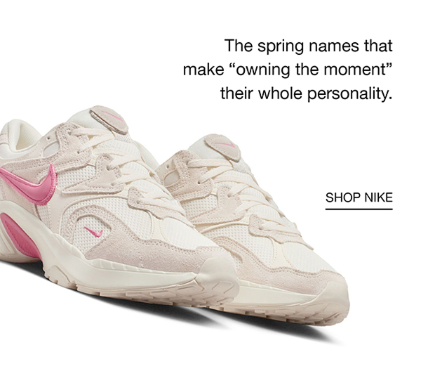 The spring names that make 'owning the moment' their whole personality | Shop Nike