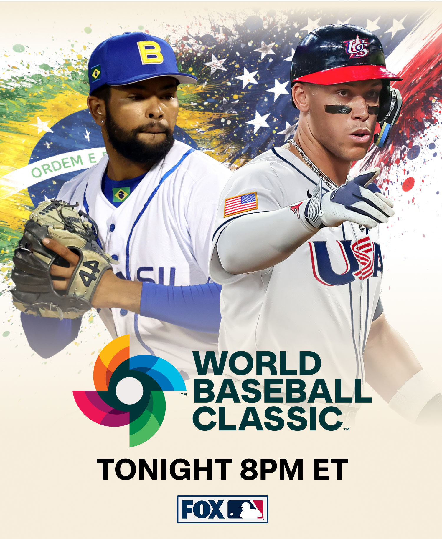 World Baseball Classic Tonight at 8PM ET on FOX
