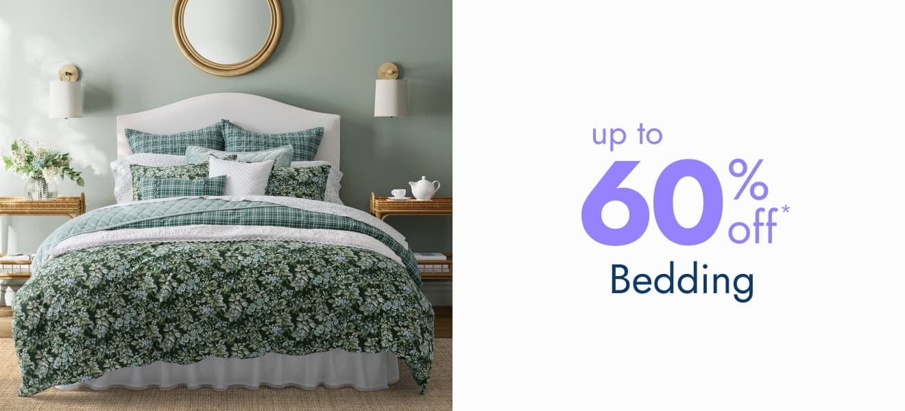 Save on Bedding - up to 60% off