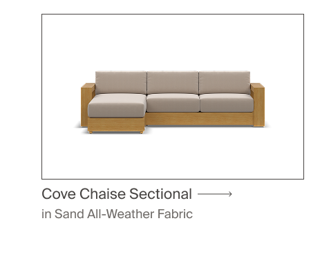 Cove Left-Facing Chaise Sectional