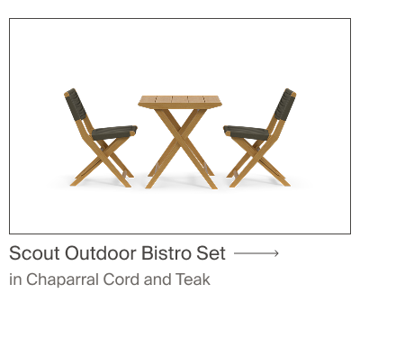 Scout Outdoor Bistro Set