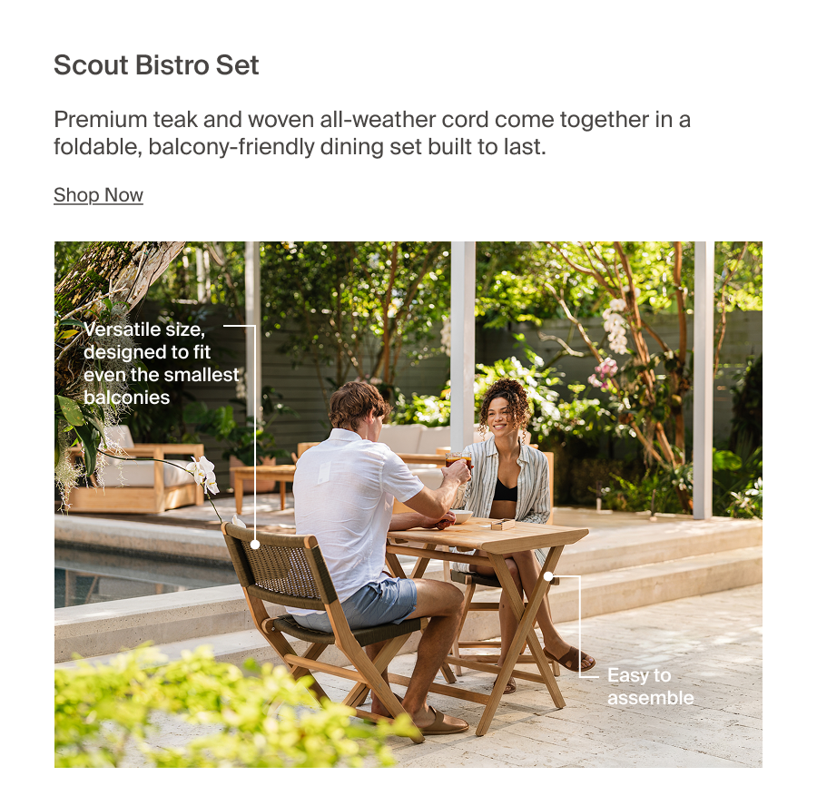Scout Bistro Set