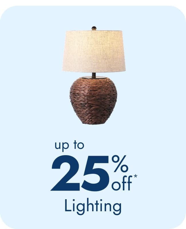 Shop Lighting - up to 25% off