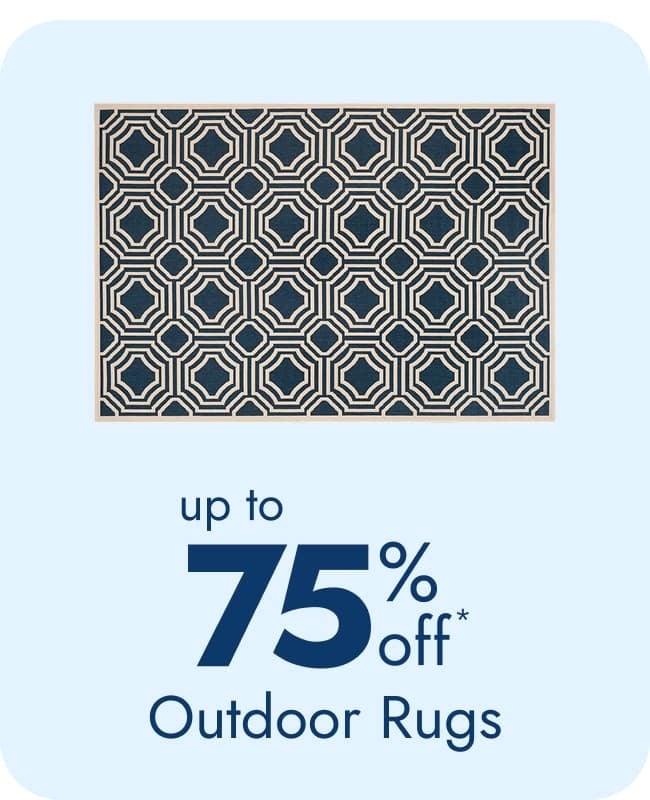 Shop Outdoor Rugs - up to 75% off