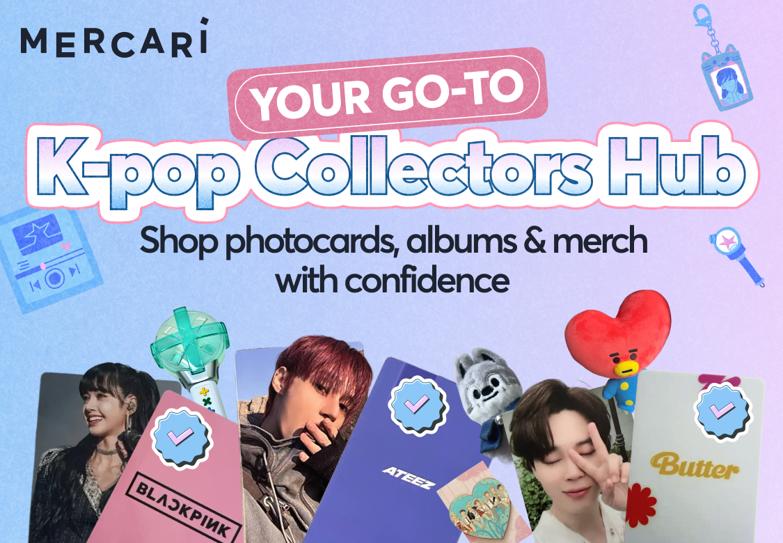 Mercari's K-pop collectors Hub