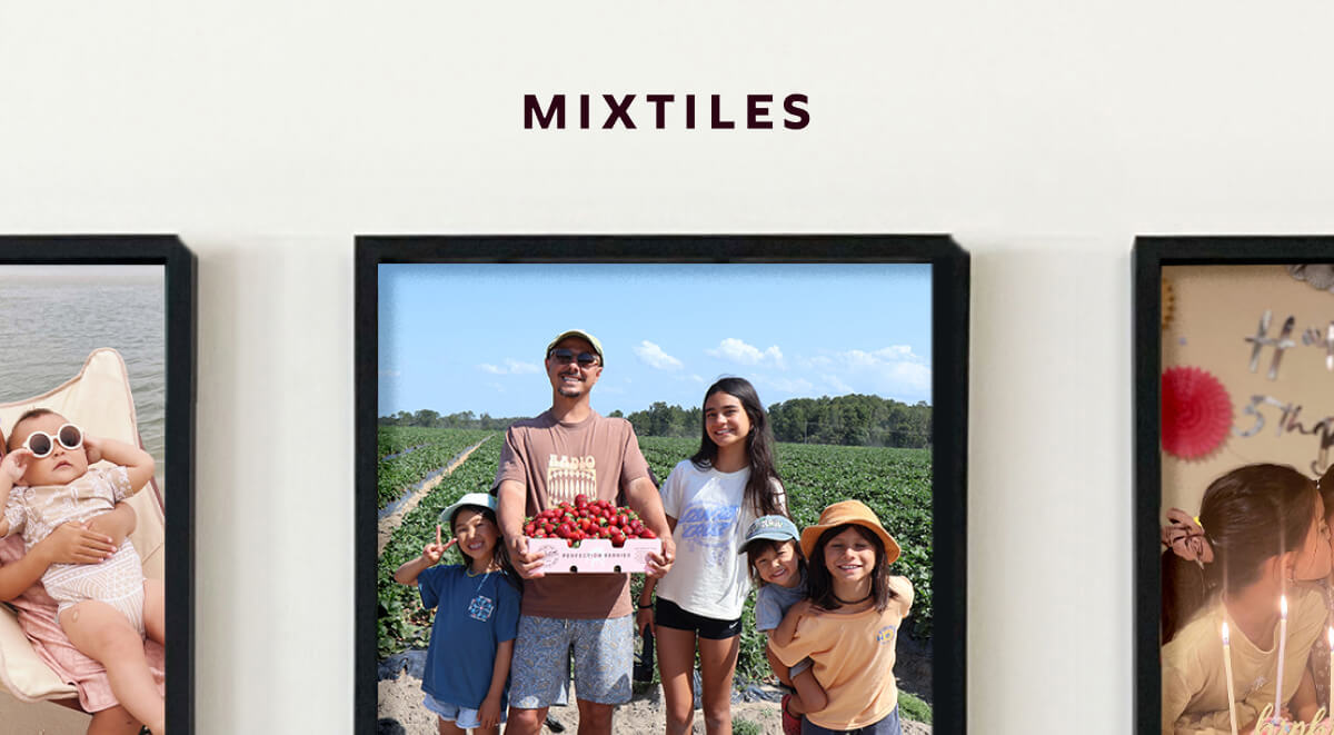 [MIXTILES] Frame your favorite smiles with Mixtiles. | SHOP NOW