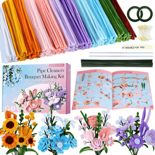 Pipe Cleaner Flower Kit