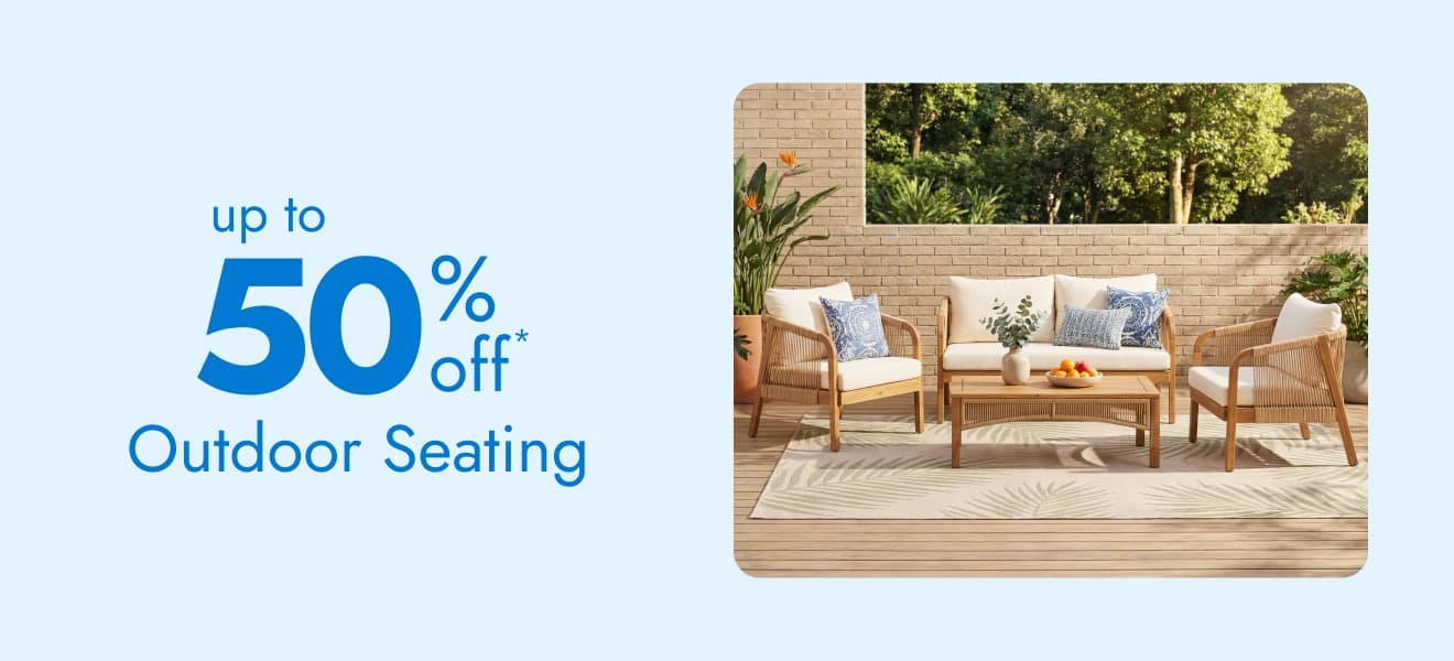 Shop Outdoor Seating -- Up to 50% Off