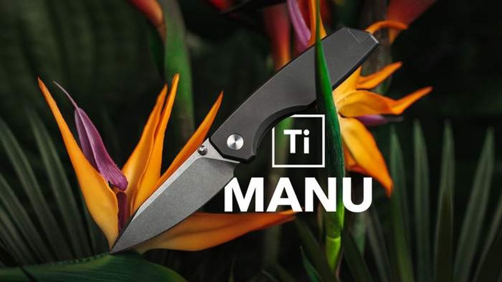Ti Manu Pocket Knife – Co-Designed with Ken Onion Jr.