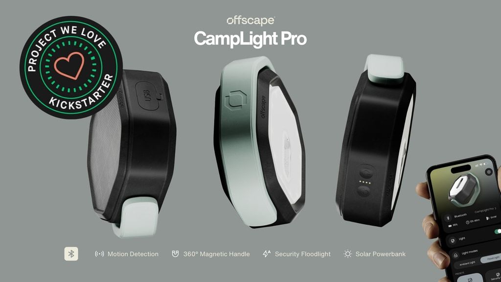 CampLight Pro – Smart, Magnetic, Safe