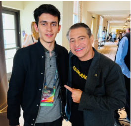 Peter Diamandis with Hayden
