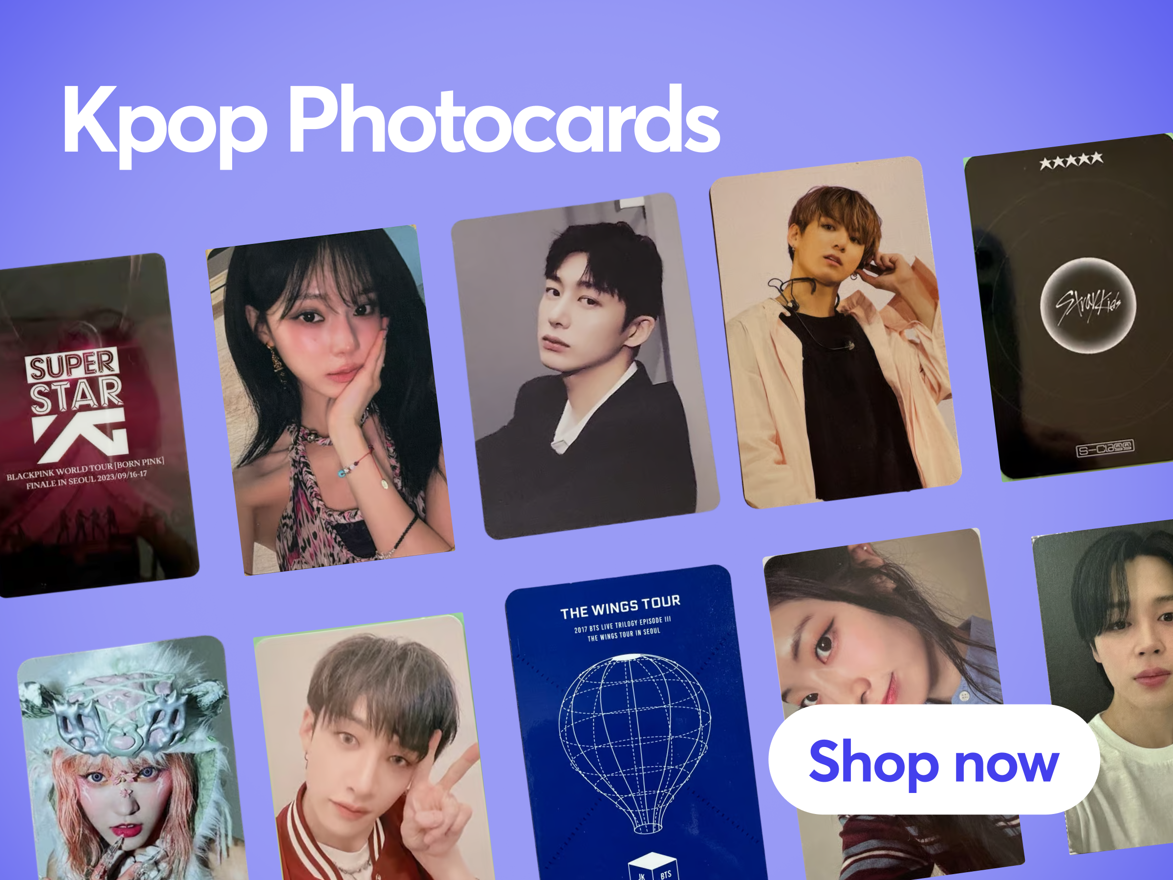 KPOP photocards and albums — featured deals