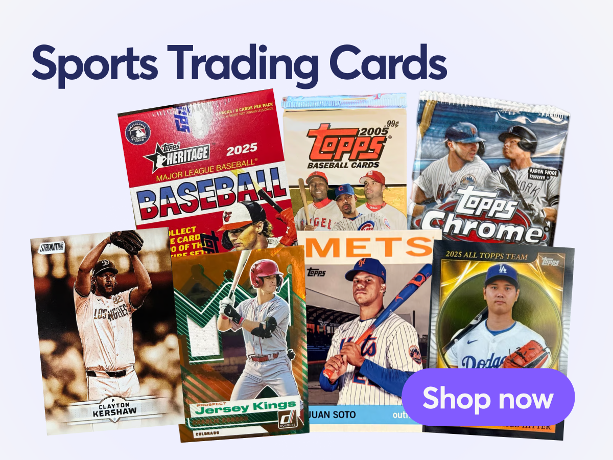 Sports trading cards — featured deals