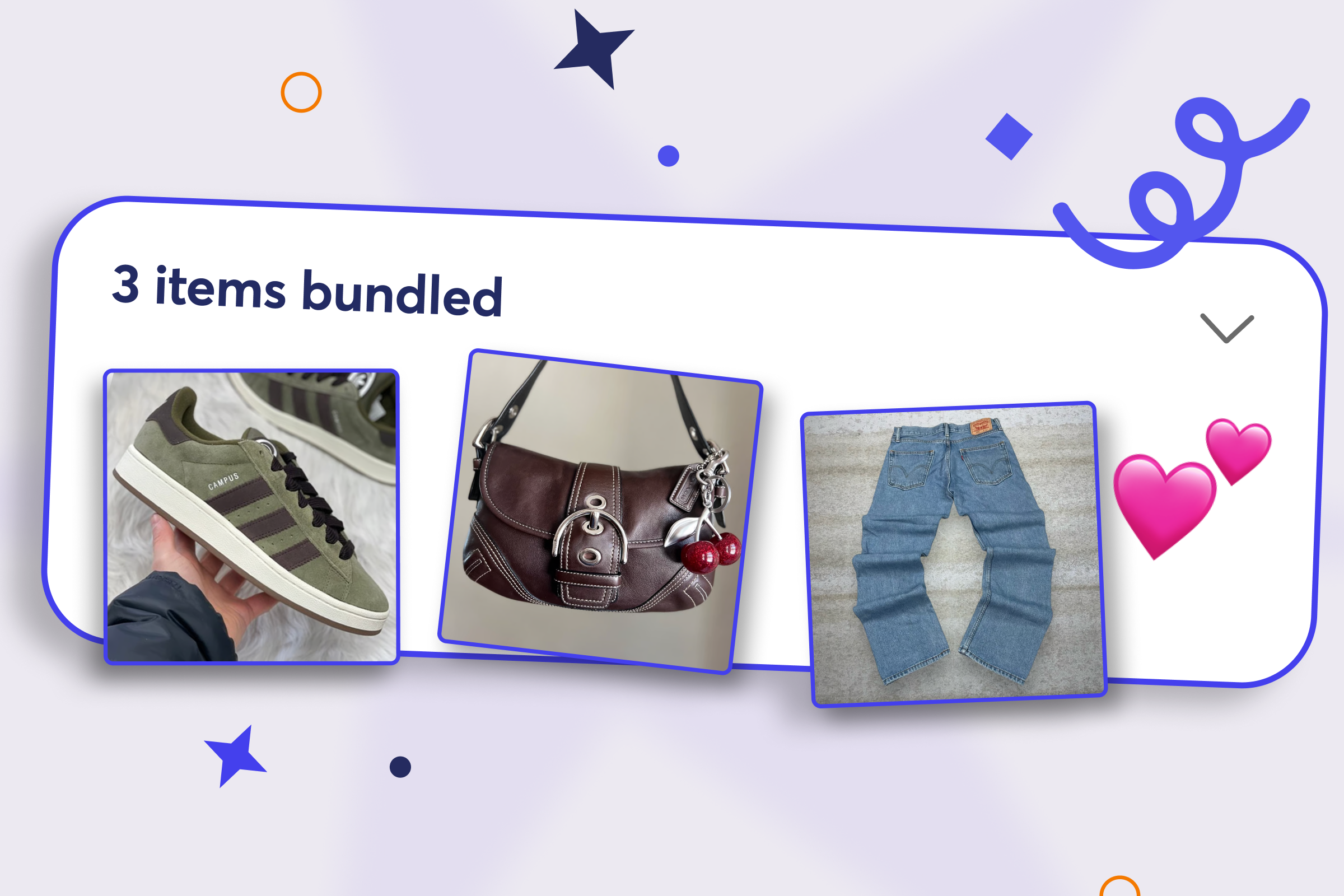 Bundle items to save on shipping