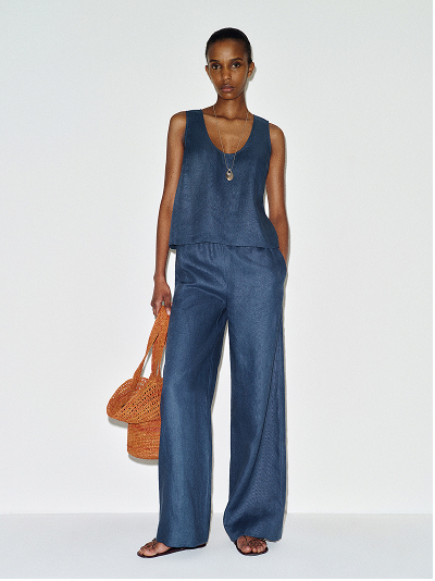 Lenora Linen Two Piece