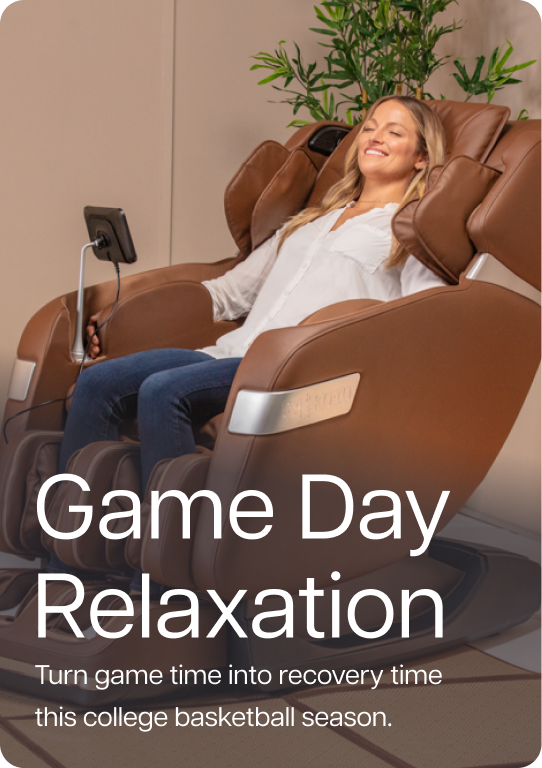 Game Day Relaxation. Turn game time into recovery time this college basketball season.