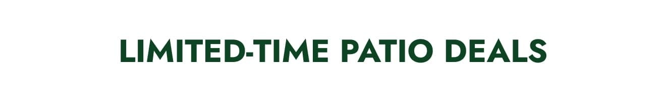 Take 25% off Patio Favorites