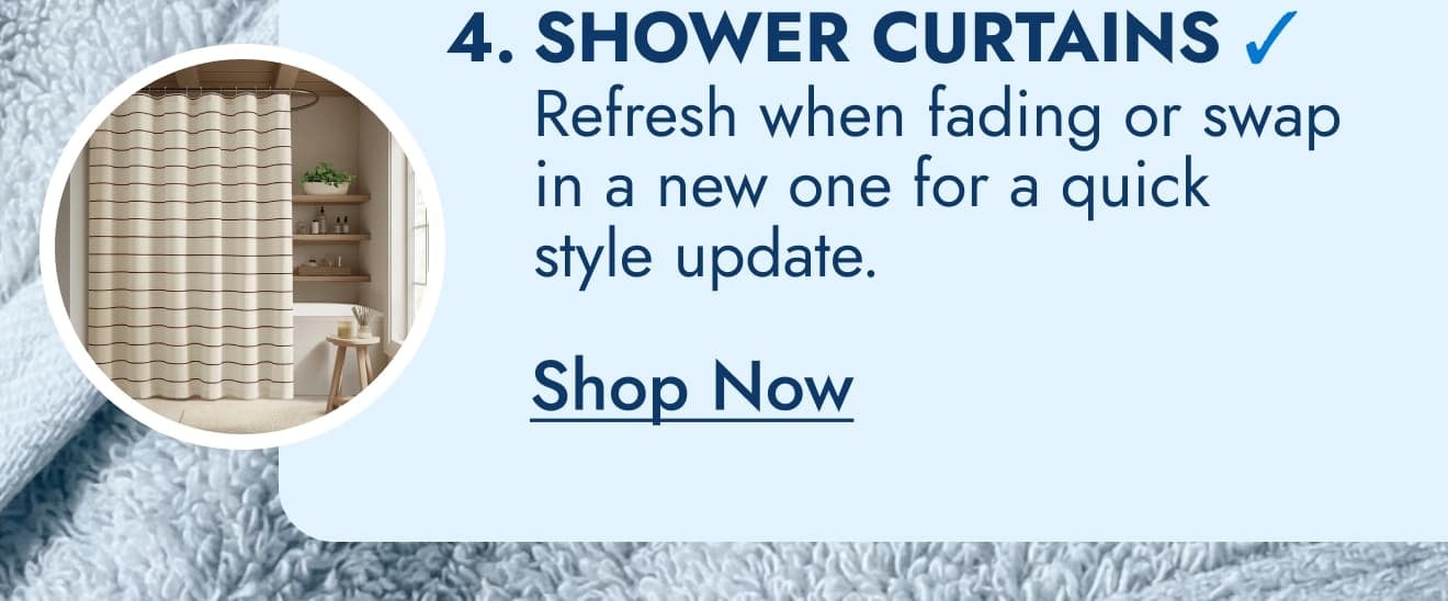 Refresh Shower Curtains