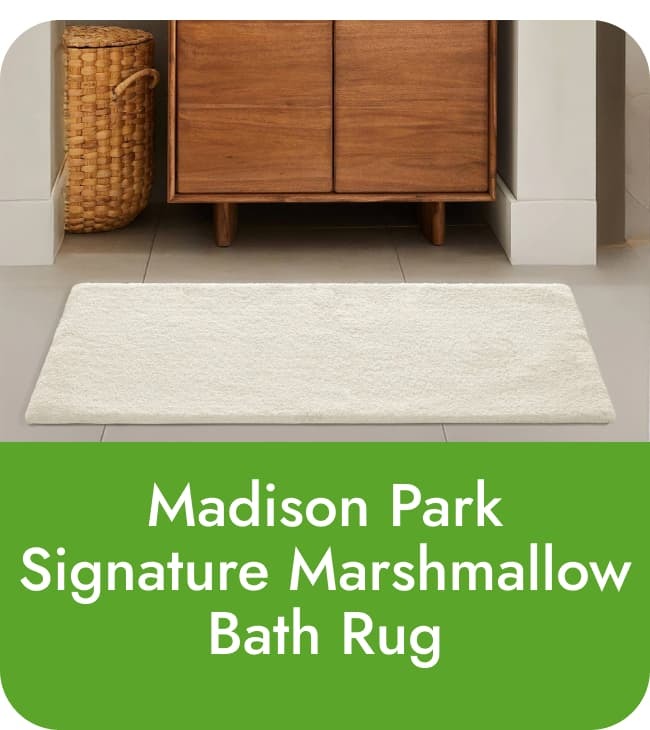 Save on Madison Park Signature Marshmallow Bath Rug