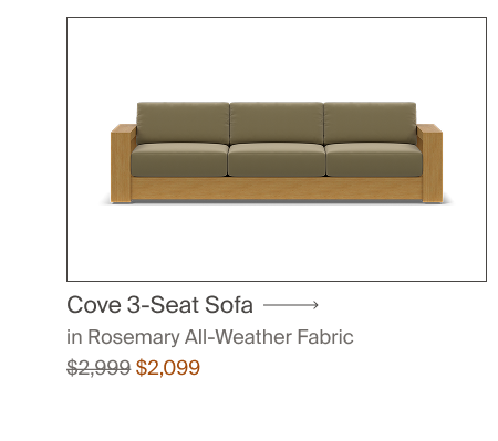 Cove 3-Seat Sofa