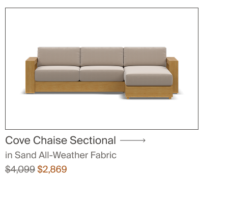Cove Right-Facing Chaise Sectional