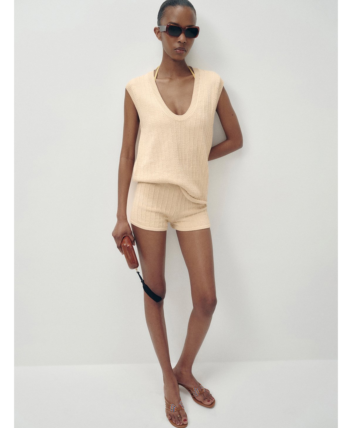 Pari Cotton Sweater Set