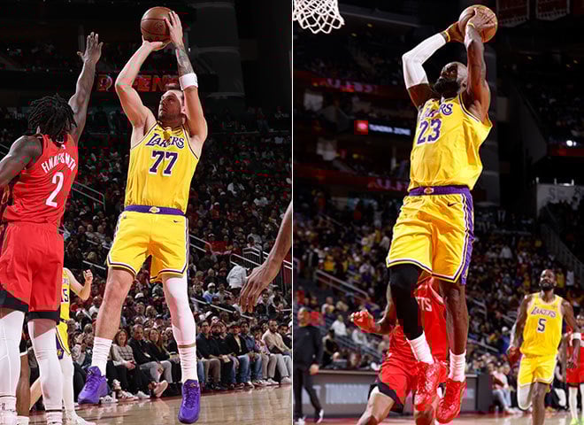 Лука Дончич, Леброн Джеймс