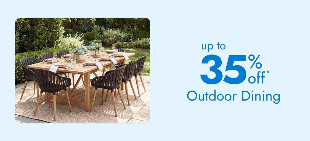 Outdoor Dining - Up to 35% Off