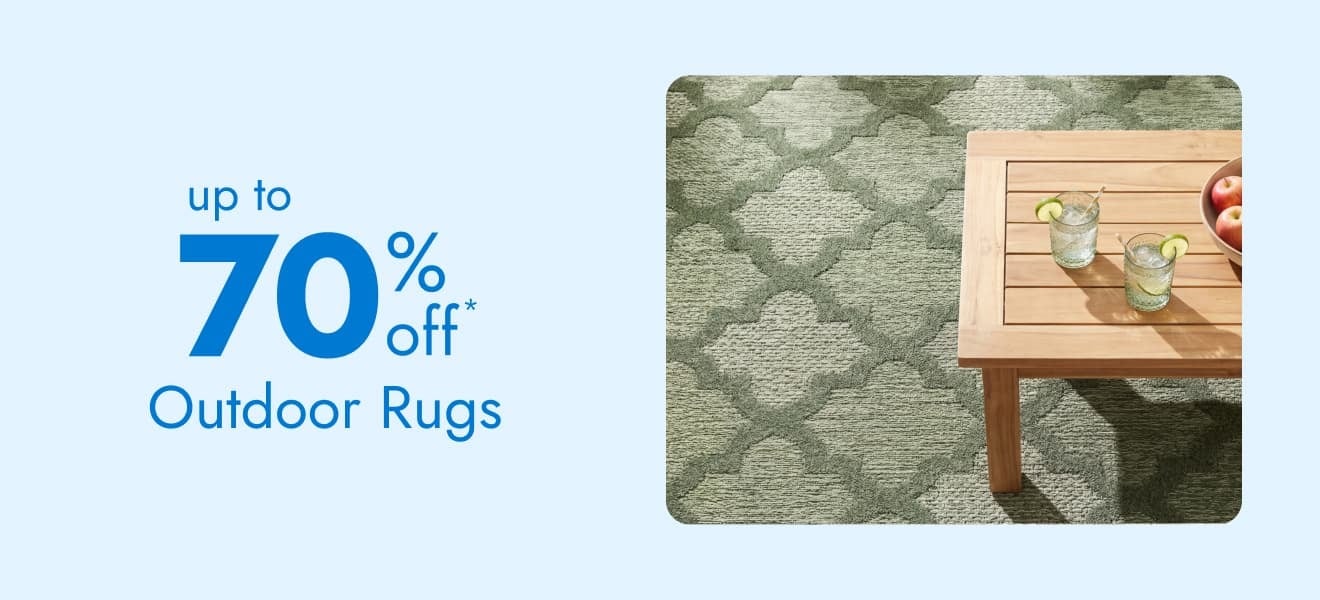 Outdoor Rugs - Up to 70% Off