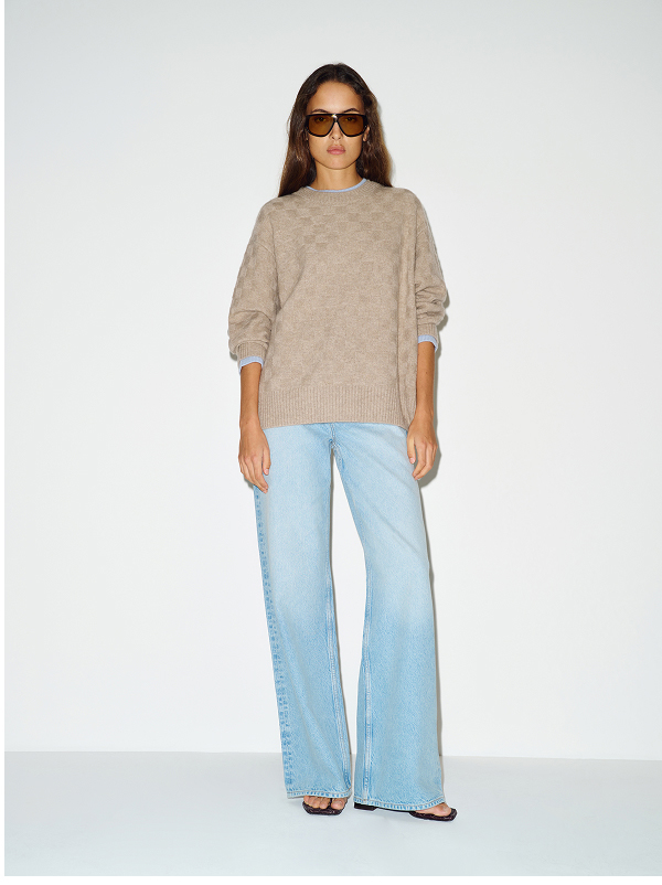 the tess cashmere sweater