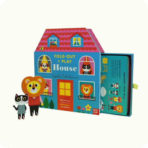 Fold-Out + Play: House book on Amazon