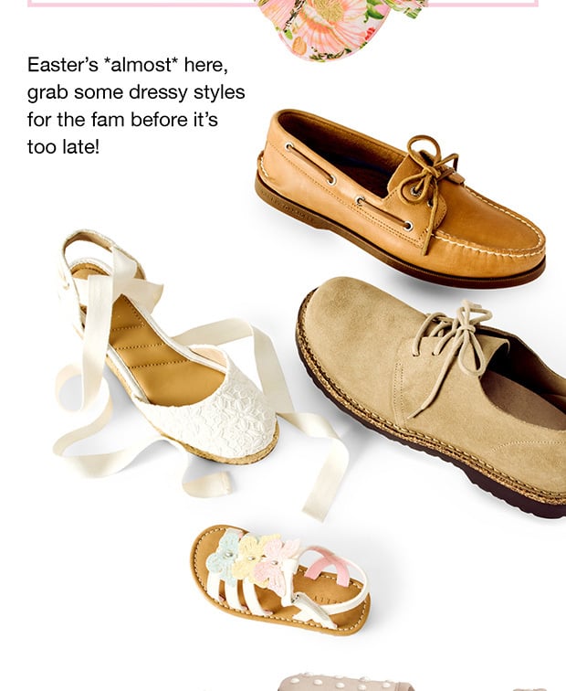 Easter's *almost* here, grab some dressy styles for the fam before it's too late!