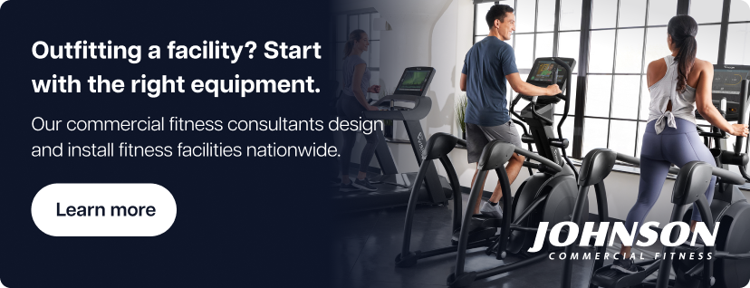 Outfitting a facility? Start with the right equipment. Our commercial fitness consultants design and install fitness facilities nationwide. Learn more.