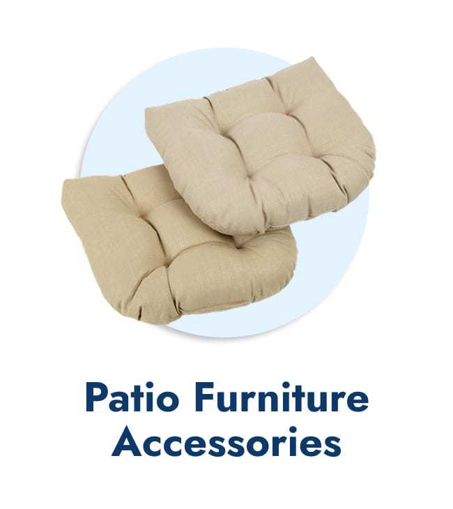 Save on patio furniture accessories