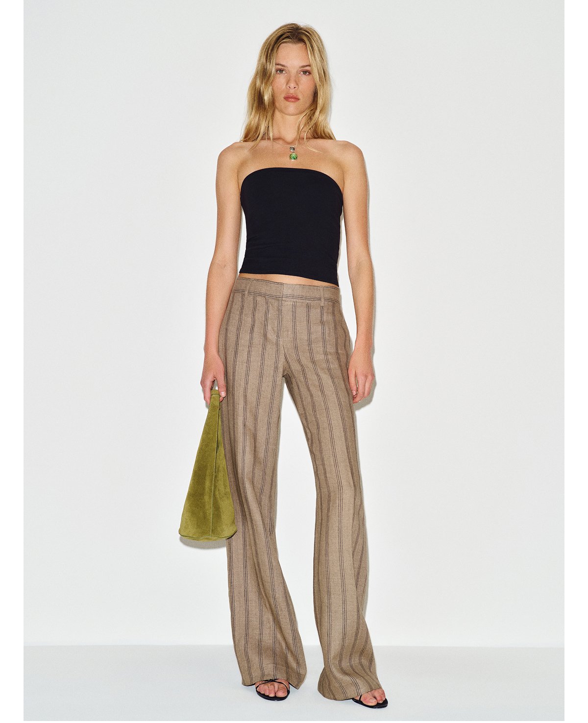 Gisele Low Rise Linen Pant