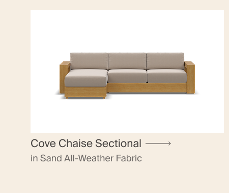 Cove Left-Facing Chaise Sectional