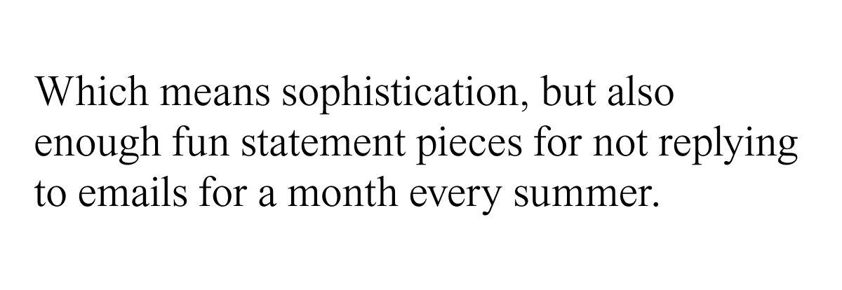 Which means sophistication 