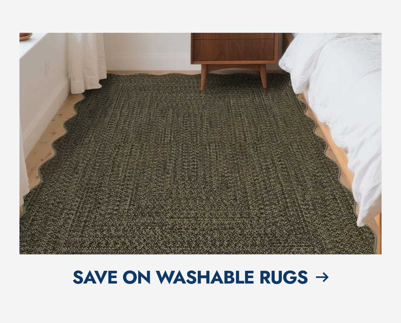 Save on washable rugs