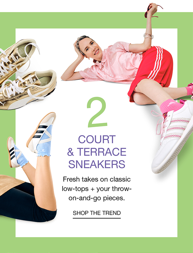 2) Court & Terrace Sneakers | Shop The Trend
