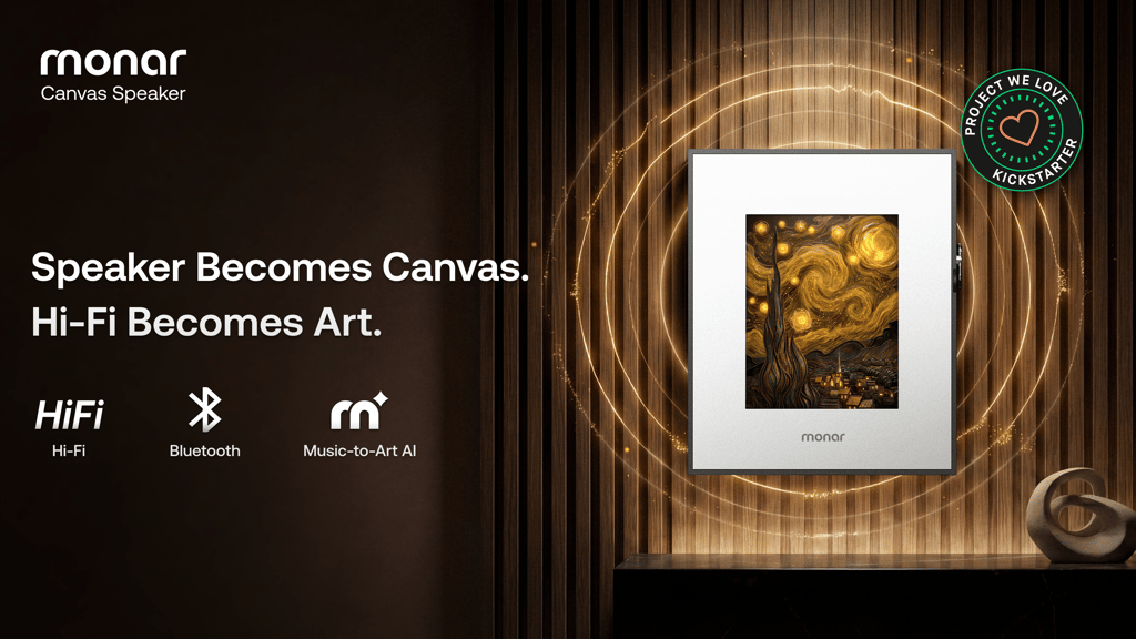 Monar Canvas Speaker: A Hi-Fi Speaker Designed as Art