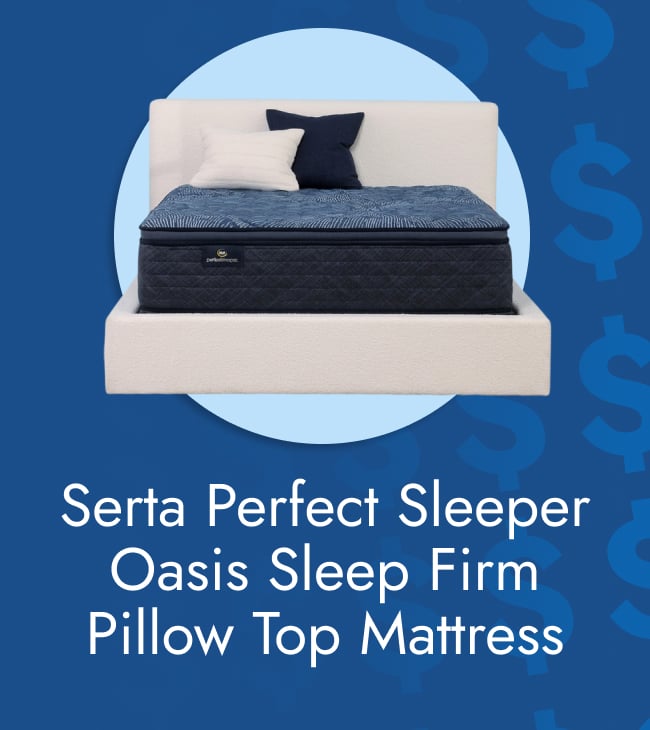 Serta perfect sleeper oasis sleep firm pillow top mattress