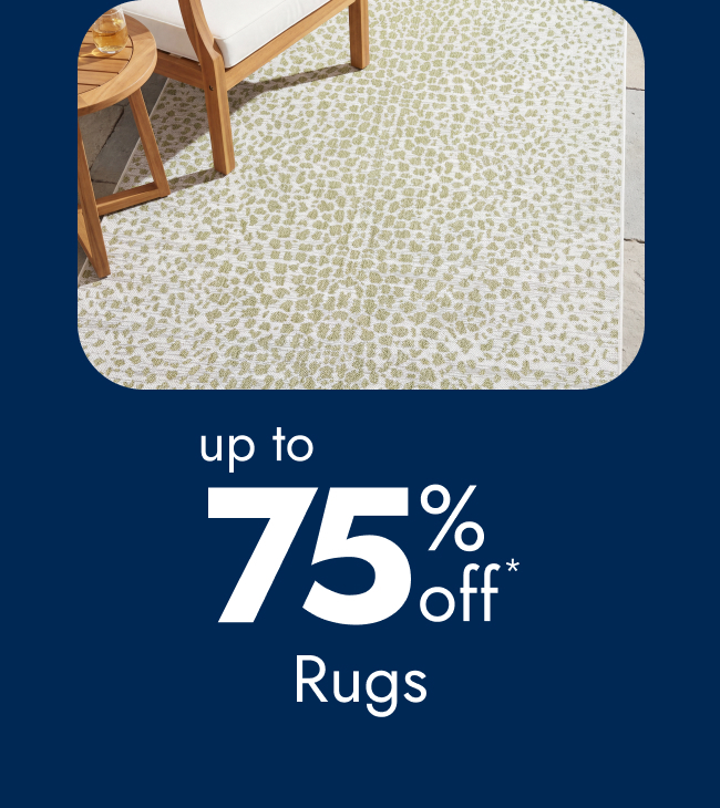 Rugs - Up to 75% Off