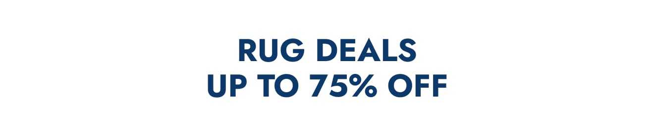 Rug Deals—Up to 75% Off